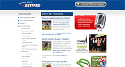 Desktop Screenshot of betting.betfred.com