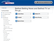 Tablet Screenshot of betting.betfred.com